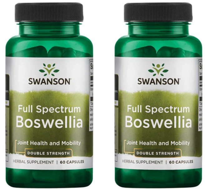 스완슨 풀 스펙트럼 보스웰리아 캡슐, 60정, 2개 - 쿠팡