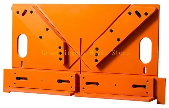 문짝지그 F68D 45 90도 각도 절단 지그 템플릿 톱니 가이드 견고한 전기 목재베이스가 트림 성형, 01 8