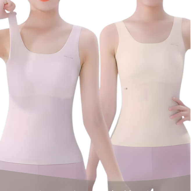 위드엠제이 주니어 런닝브라 2종 세트 여아 학생 무봉제 심리스