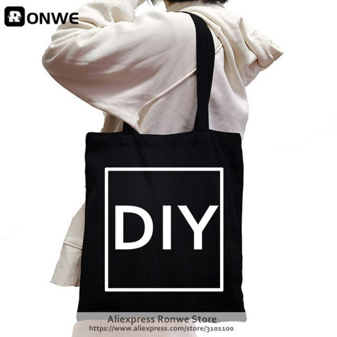 에코백 미니 휴대용 맞춤형 대용량 여성 쇼핑 캔버스 토트백 레이디 재사용 가능 에코 핸드백 로고 인쇄