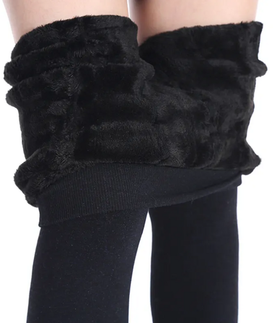 1+1 발열 융털 기모 스판 레깅스