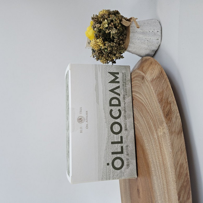 올록담 올리브3 EVOO 지중해 올리브오일 캡슐, 72정, 1박스