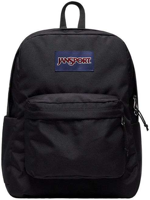 JANSPORT 男女通用 SuperBreak Plus 後揹包, 黑色