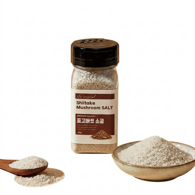 표고버섯소금 감칠맛 천연소금, 1개, 100g
