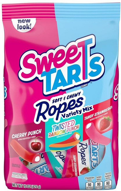 스위트 타르트 Ropes 캔디 버라이어티 믹스 체리 펀치 425g, 스위트 타르트 Ropes 캔디 버라이어티 믹스 체리 펀, 1개
