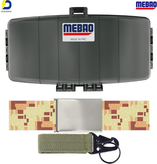 듀라맥스 메바오 허리벨트케이스 MBYH-290 피싱벨트 루어 소품케이스, 1개
