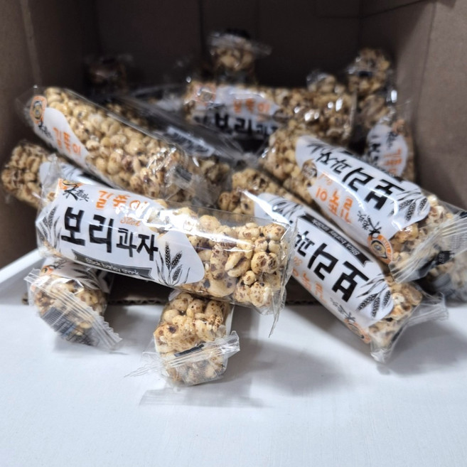 길쭉이 보리과자, 12.5g, 32개