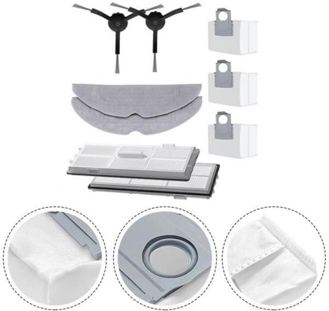 진공 롤러 사이드 브러시 필터 먼지 봉투 로보락 S8 플러스 프로 울트라 스위핑 로봇 키트 가전 제품 예비, 01 China Mainland