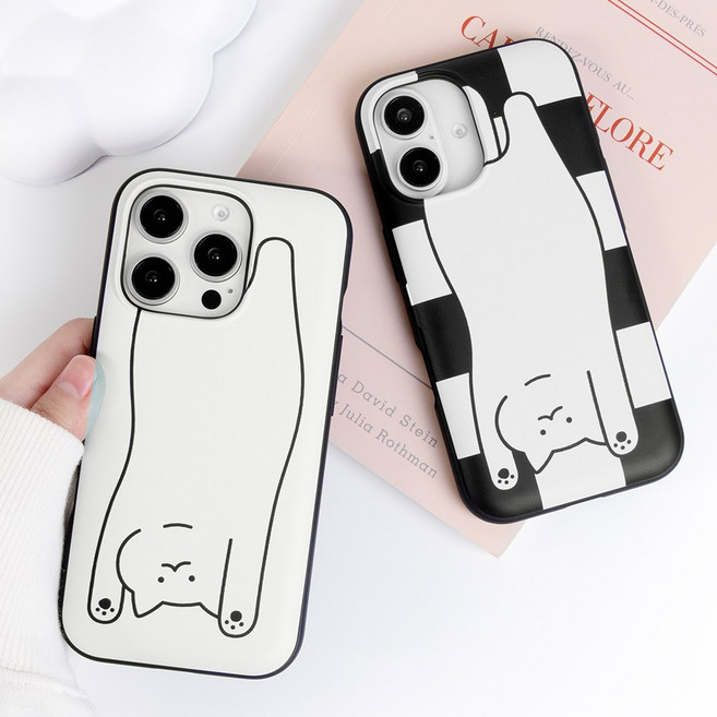 드로잉 카드2장 마그네틱 도어범퍼 케이스