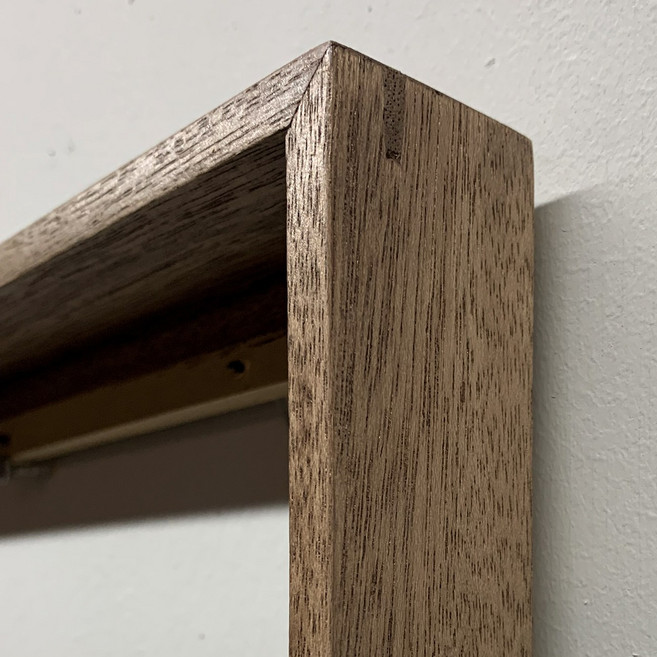 액자 원목액자 0~8호 캔버스용 액자 브라운 액자, 1개