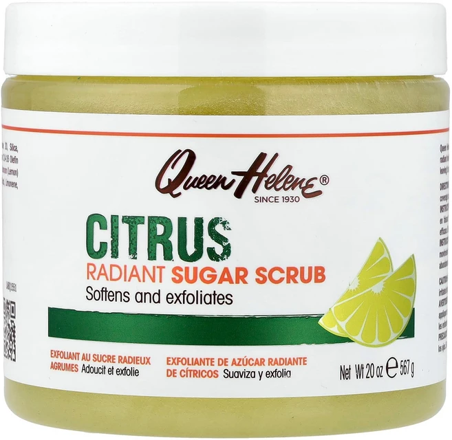 퀸 헬렌 래디언트 슈가 스크럽 시트러스 향 567g (20oz) QHE-22155 - 쿠팡
