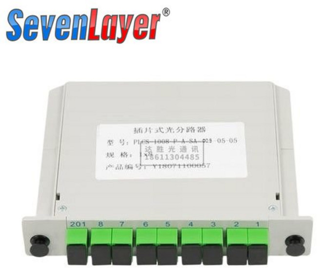 오디오 분배기광섬유 분배기 1-2 SC UPC/APC 카세트 박스 플러그인 유형, 06 1-8 SC APC, 1개, 06 1-8 SC APC