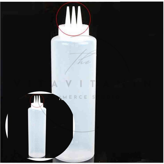 3구 케찹병 오꼬노미야끼 소스통 특대 700ml 참기름 머스타드 드리즐통