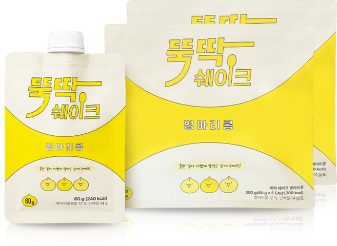 뚝딱쉐이크 병아리콩 60g x 5개입 / 2세트, 300g