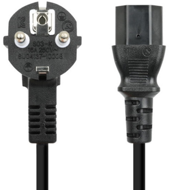 (NEXI) 넥시 ㅡ자형 AC 파워케이블 (개별포장) (3m) (NX1541), 1개, 3m