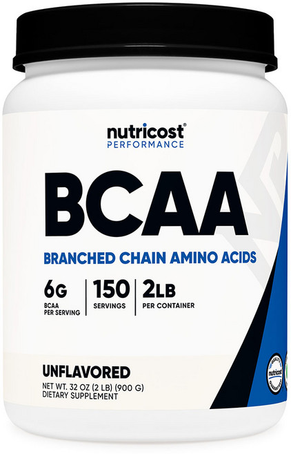 뉴트리코스트 BCAA 언플레이버드 글루텐 프리, 900g, 1개
