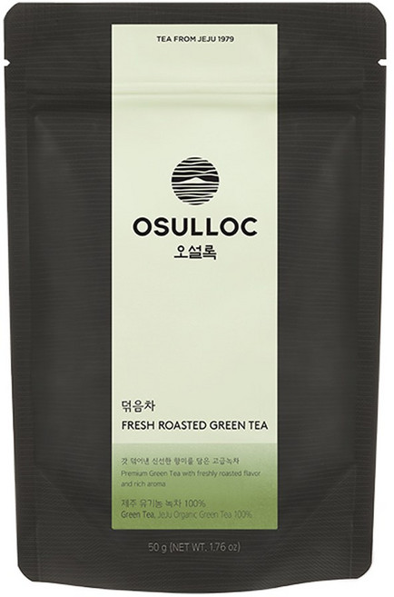오설록 유기농 덖음차, 50g, 1개입, 1개
