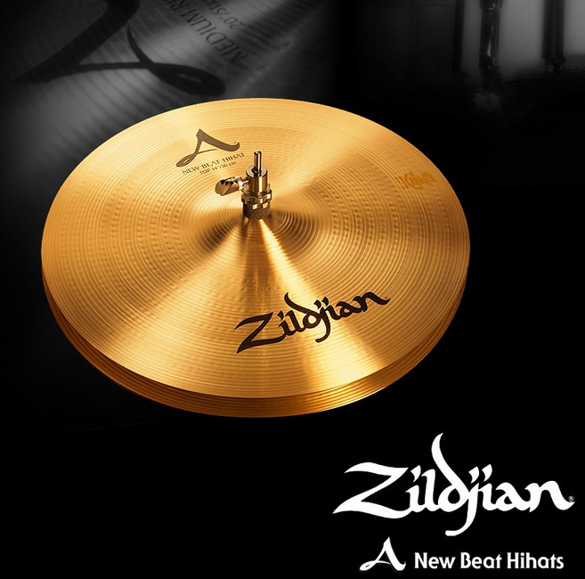 [Zildjian] 질젼 A NEW BEAT HI HAT PAIR 14인치, HHP14, 1개