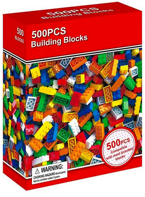 KC인증 리필 블록 500PCS 레고 호환블럭, 1개