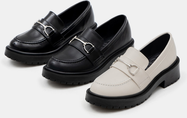 소보제화 에이미 여성 키높이 통굽 체인 로퍼 5cm