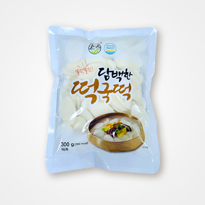 [송학] 담백한 떡국떡, 300g, 1개