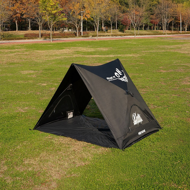 카즈미 벤타 선 쉐이드 텐트, 까만색, 1~2인용