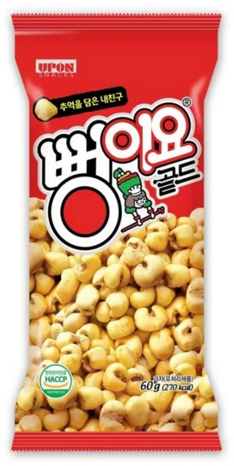 뻥이요 골드, 60g, 15개