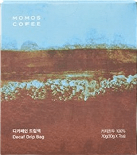 모모스커피 디카페인 커피 드립백, 1개, 7개입, 12g