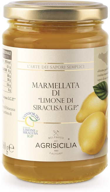 Agrisicilia 에그리시칠리아 시러큐스 레몬잼 360g 6팩, 6개