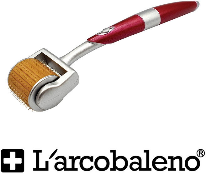 라르꼬발레노 MTS 금침 골드 더마 롤러 192핀(금도금 바늘)+피부고민별 앰플증정, 1개, 1.0mm