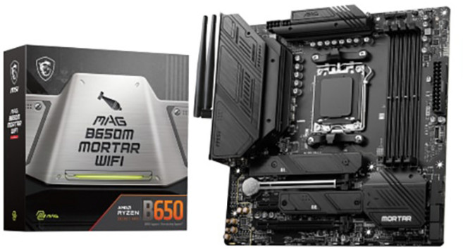 MSI MAG B650M 박격포 WIFI, 단일옵션