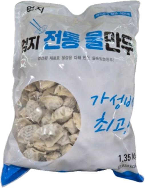 엄지 전통 물만두, 5개, 1.35kg