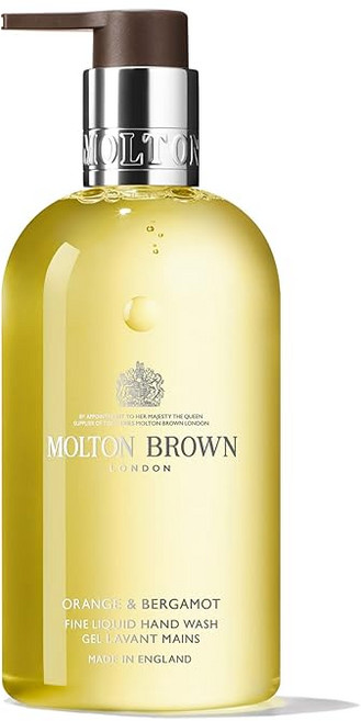 공식 MOLTON BROWN(몰튼 브라운) 오렌지&베르가못 핸드워시 300ml 핸드소프 시트러스 선물 모던 클래식, 1개