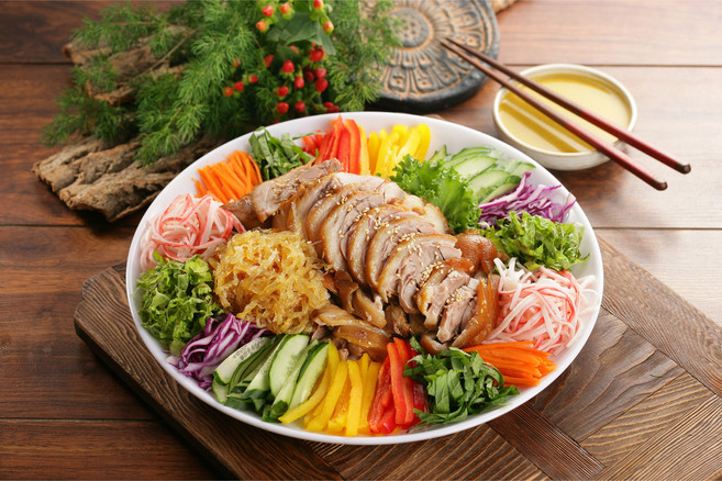 송학 양념족발 순살족발 수입산 300g, 1팩