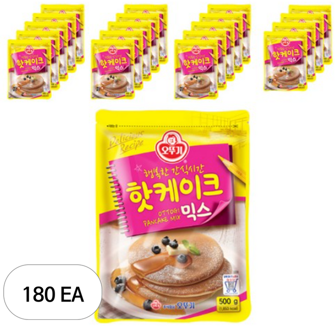 오뚜기 핫케이크 믹스, 500g, 180개