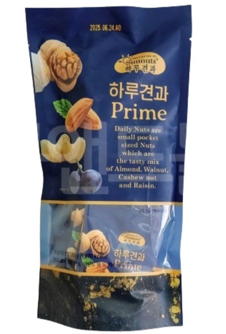 하루견과 프라임 SUNNUTS PRIME DAILY NUTS 데일리넛트 혼합견과 건강한간식, 1개, 200g