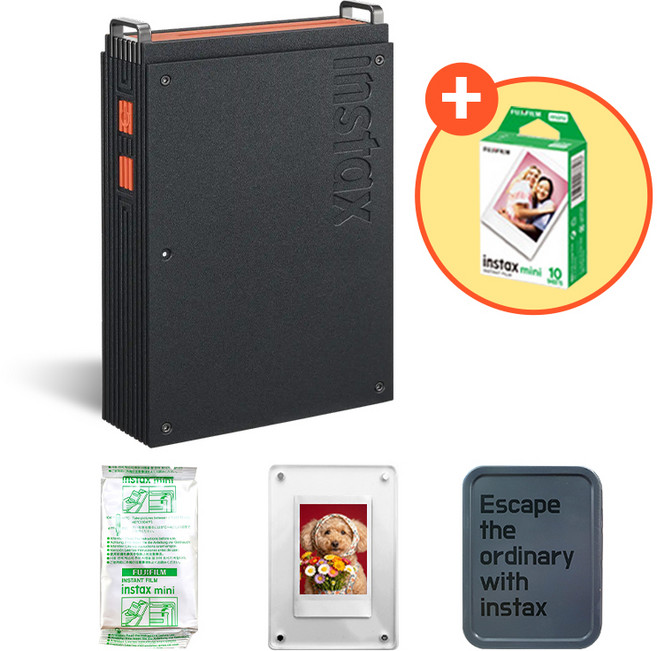 인스탁스 미니링크 플러스 포토프린터+필름10매+선물SET+필름10매 증정, 1개, 링크플러스+필름10장+사은품2종+필름10매