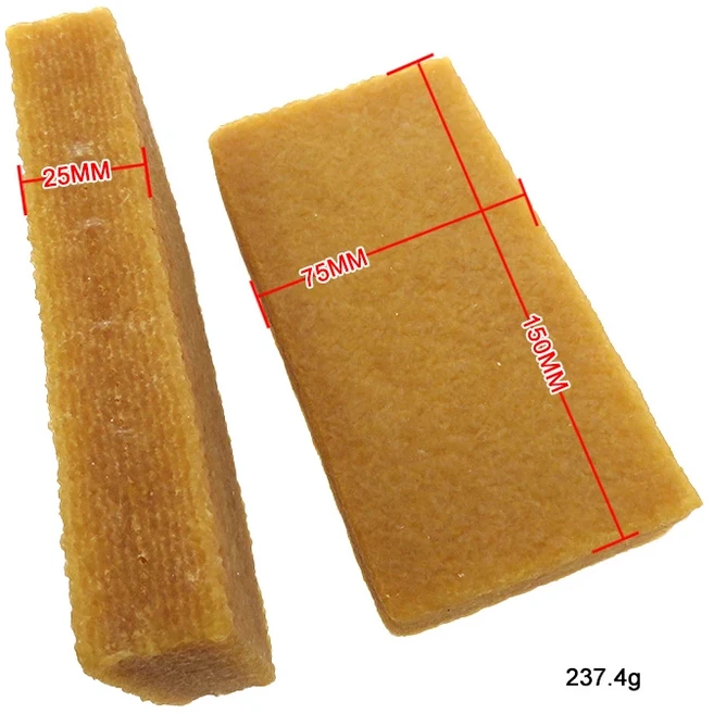 사포 샌딩 벨트 밴드 디스크용 연마 청소 지우개 천연 샌더 접착제 스틱 고무, [02] 150x75x25mm, 1개