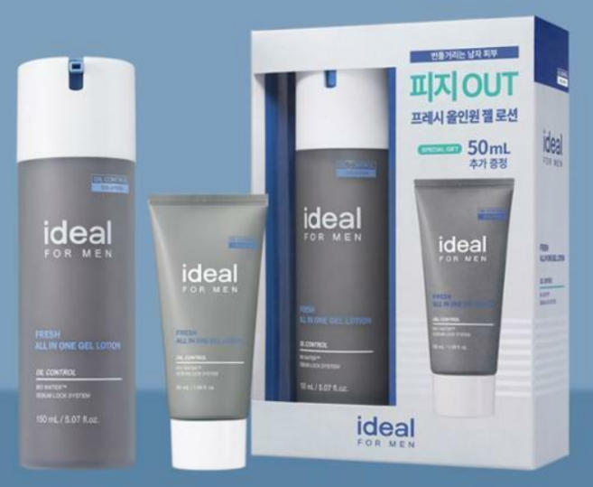 아이디얼포맨 프레시 올인원 세트(150ML+50ML 추가증정), 1개, 150ml