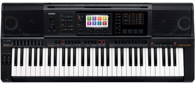 CASIO 카시오 키보드 모음 / 오르간 전자 디지털 피아노 신디사이저 비트장치 디제잉, MZ-X300, 1개