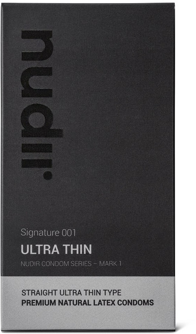 누디르 시그니처001 울트라씬 콘돔, 12개입, 1개