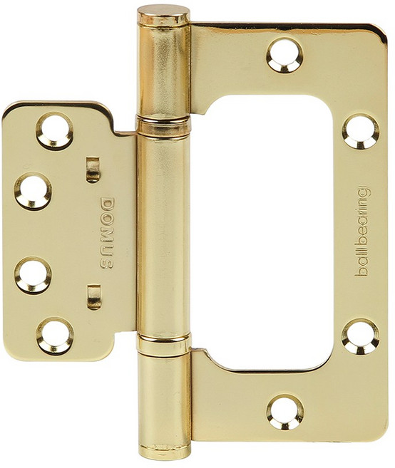 도무스 방문 이지경첩 4인치 3개입, 골드, 1개