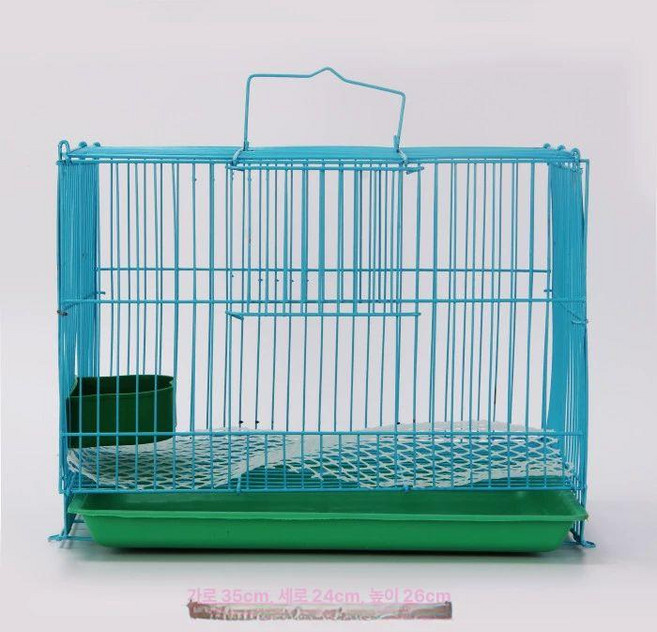 다람쥐 햄스터 집 케이지 철장 탈출 방지 접이식 용품, 1개, 연퍼플 외출용 가방