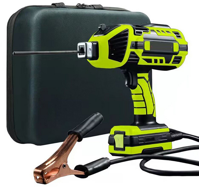 휴대용 아크 용접기 작업 클램프가 있는 용접 도구 이중 전압 용접기 4600W 110 V 220V, [01] 220V EU green, 1개