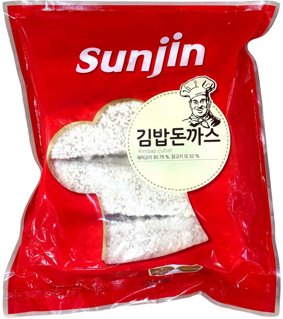 선진 김밥 돈까스 1.7kg 85g x 20개입 냉동 (드라이아이스 무료), 1개