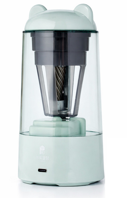 프로살림 자동 전동 연필깎이 오토베어 점보, 1개, 블루