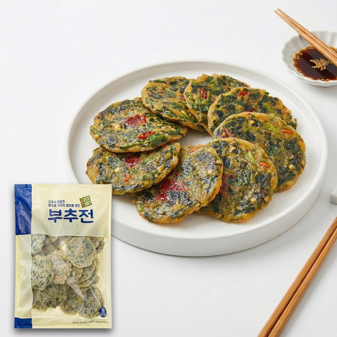 에프원에프앤비 부추전 냉동 부침개 1kg, 1개