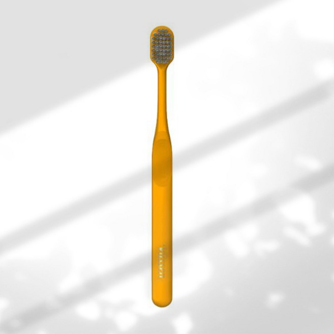 뷰센 더블와이드 칫솔 (더블와이드 칫솔(옐로우)), 1개입, 1개