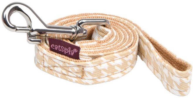 캐츠피아 고양이 마우저 산책 리드줄 CAXA-AL9516, 베이지, 1개