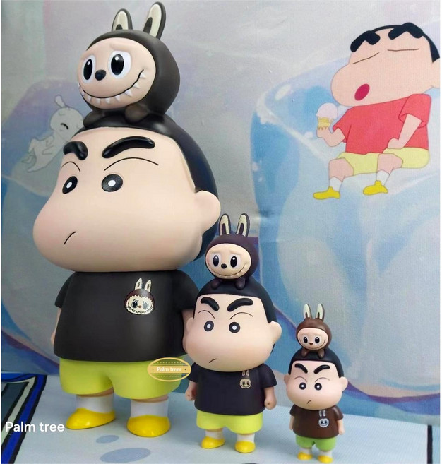 FATTYS 짱구 대형 피규어 11/20/42CM, 라부부